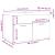 Set mobilier de baie, 2 piese, lemn vechi, lemn prelucrat GartenMobel Dekor