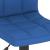 Scaune de bar, 2 buc., albastru, material textil GartenMobel Dekor
