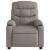 Fotoliu rabatabil, gri taupe, material textil GartenMobel Dekor