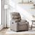 Fotoliu rabatabil, gri taupe, material textil GartenMobel Dekor