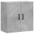 Dulap de perete, gri beton, 60x31x60 cm, lemn compozit GartenMobel Dekor