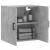 Dulap de perete, gri beton, 60x31x60 cm, lemn compozit GartenMobel Dekor