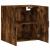 Dulap de perete, stejar fumuriu, 60x31x60 cm, lemn compozit GartenMobel Dekor