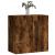 Dulap de perete, stejar fumuriu, 60x31x60 cm, lemn compozit GartenMobel Dekor