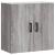 Dulap de perete, gri sonoma, 60x31x60 cm, lemn compozit GartenMobel Dekor