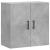 Dulap de perete, gri beton, 60x31x60 cm, lemn compozit GartenMobel Dekor