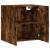 Dulap de perete, stejar fumuriu, 60x31x60 cm, lemn compozit GartenMobel Dekor
