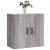 Dulap de perete, gri sonoma, 60x31x60 cm, lemn compozit GartenMobel Dekor