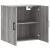 Dulap de perete, gri sonoma, 60x31x60 cm, lemn compozit GartenMobel Dekor