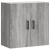 Dulap de perete, gri sonoma, 60x31x60 cm, lemn compozit GartenMobel Dekor