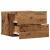 Noptiere de perete, 2 buc., lemn vechi, 40x32x30 cm GartenMobel Dekor