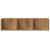 Raft perete CD-uri stejar artizanal 75x18x18 cm lemn prelucrat GartenMobel Dekor