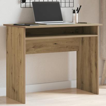 Birou, stejar artizanal, 90x50x74 cm, lemn prelucrat GartenMobel Dekor