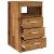 Dulap cu sertare, lemn vechi, 40x50x76 cm, lemn compozit GartenMobel Dekor