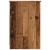 Dulap cu sertare, lemn vechi, 40x50x76 cm, lemn compozit GartenMobel Dekor
