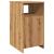 Dulap cu sertar, stejar artizanal, 40x50x76 cm, lemn prelucrat GartenMobel Dekor