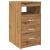 Dulap cu sertar, stejar artizanal, 40x50x76 cm, lemn prelucrat GartenMobel Dekor
