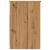 Dulap cu sertar, stejar artizanal, 40x50x76 cm, lemn prelucrat GartenMobel Dekor