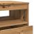 Dulap cu sertar, stejar artizanal, 40x50x76 cm, lemn prelucrat GartenMobel Dekor