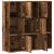 Bibliotecă, lemn vechi, 90x28x90 cm, lemn prelucrat GartenMobel Dekor