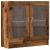 Bibliotecă, lemn vechi, 82,5x30,5x80 cm, lemn prelucrat GartenMobel Dekor