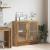 Bibliotecă, stejar artizanal, 82,5x30,5x80 cm, lemn prelucrat GartenMobel Dekor