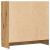 Bibliotecă, stejar artizanal, 82,5x30,5x80 cm, lemn prelucrat GartenMobel Dekor
