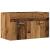 Dulap chiuvetă baie, lemn vechi, 80x38,5x46 cm, lemn prelucrat GartenMobel Dekor