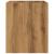 Dulap chiuvetă baie, stejar artizanal 80x38,5x46 cm lemn GartenMobel Dekor