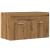 Dulap chiuvetă baie, stejar artizanal 80x38,5x46 cm lemn GartenMobel Dekor