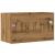 Dulap chiuvetă baie, stejar artizanal 80x38,5x46 cm lemn GartenMobel Dekor
