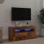 Dulap TV cu lumini LED lemn vechi 90x35x40 cm lemn prelucrat GartenMobel Dekor