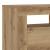 Dulap TV cu LED stejar artizanal 90x35x40 cm lemn prelucrat GartenMobel Dekor