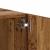 Dulap TV cu lumini LED lemn vechi 100x35x40 cm lemn prelucrat GartenMobel Dekor