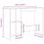 Birou, lemn vechi, 102,5x35x75 cm, lemn prelucrat GartenMobel Dekor