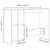 Birou, stejar artizanal, 102,5x35x75 cm, lemn prelucrat GartenMobel Dekor
