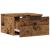 Noptiere de perete, 2 buc., lemn vechi, 34x30x20 cm GartenMobel Dekor