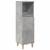 Dulap de baie, gri beton, 30x30x100 cm, lemn prelucrat GartenMobel Dekor