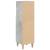 Dulap de baie, gri beton, 30x30x100 cm, lemn prelucrat GartenMobel Dekor