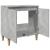 Dulap de chiuvetă, gri beton, 58x33x60 cm, lemn prelucrat GartenMobel Dekor