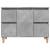 Dulap de chiuvetă, gri beton, 80x33x60 cm, lemn prelucrat GartenMobel Dekor