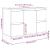Dulap de chiuvetă, gri beton, 80x33x60 cm, lemn prelucrat GartenMobel Dekor