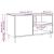 Dulap pentru discuri, lemn vechi, 84,5x38x48 cm, lemn prelucrat GartenMobel Dekor
