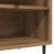 Dulap discuri stejar artizanal, 84,5x38x48 cm, lemn prelucrat GartenMobel Dekor