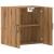 Dulap de perete, stejar artizanal, 60x31x60 cm, lemn prelucrat GartenMobel Dekor