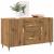 Dulap, stejar artizanal, 100x36x60 cm, lemn prelucrat GartenMobel Dekor