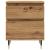 Noptiere, 2 buc., stejar artizanal, 40x35x50 cm, lemn prelucrat GartenMobel Dekor