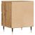 Noptiere, 2 buc., stejar artizanal, 40x35x50 cm, lemn prelucrat GartenMobel Dekor