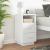 Noptiera cu 2 sertare alb 36x36x68 cm GartenMobel Dekor
