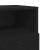 Noptiera cu 2 sertare Negru 36x36x68 cm GartenMobel Dekor